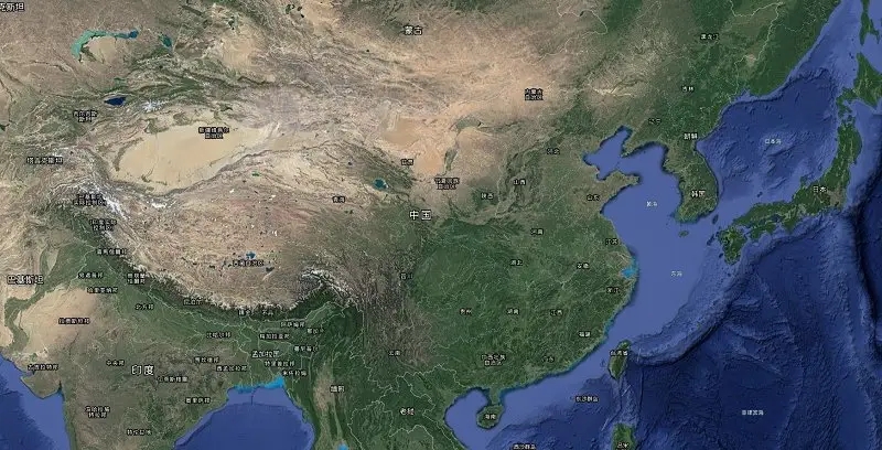 中国最新卫星高清地图，科技之光照亮生活全貌