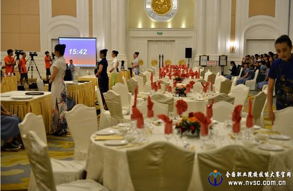 全国中餐摆台比赛精彩瞬间，心灵与美食的交融之旅视频
